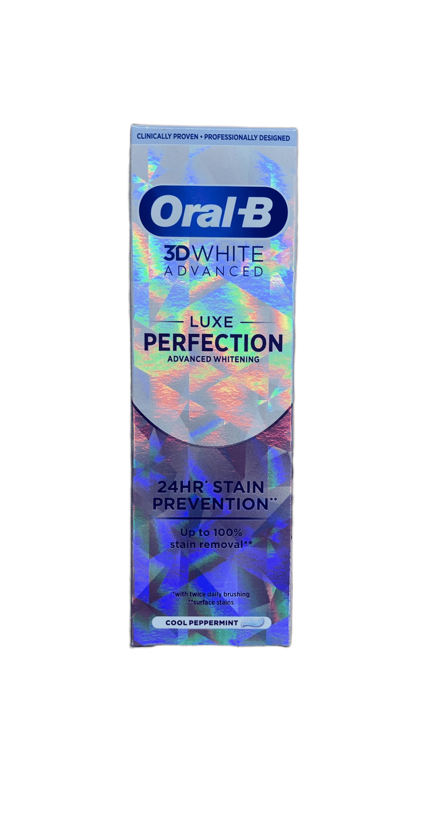 Oral-B 3D White Advanced Luxe Perfection Cool Peppermint tannkrem 75 ml