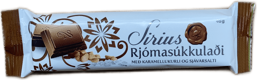 Síríus Rjómasúkkulaði með karamellukurli og sjávarsalti 46 g