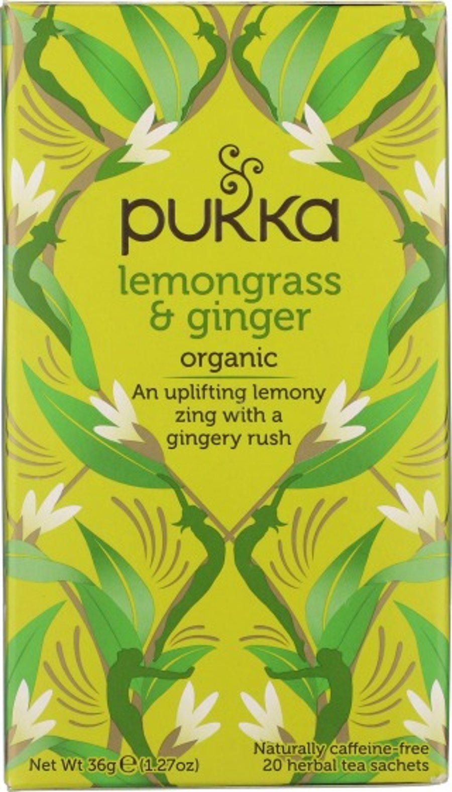 Pukka te sítrónugras og engifer