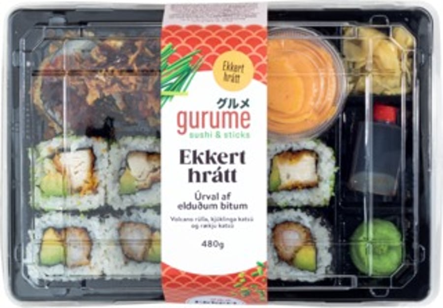 Gurume sushi ekkert hrátt 12 bitar