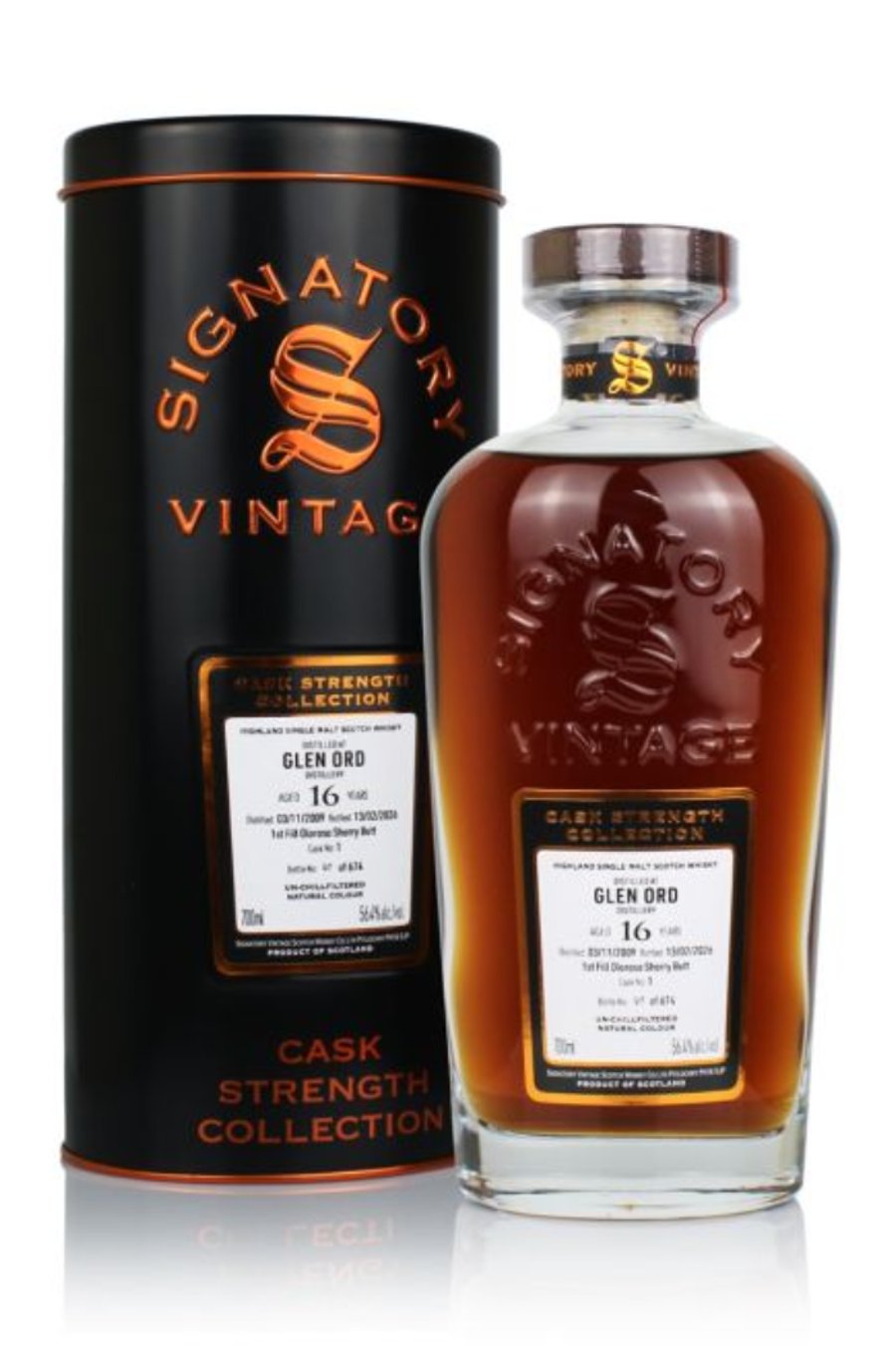 Signatory Vintage Glen Ord 16 ára Cask No. 1 (2009)