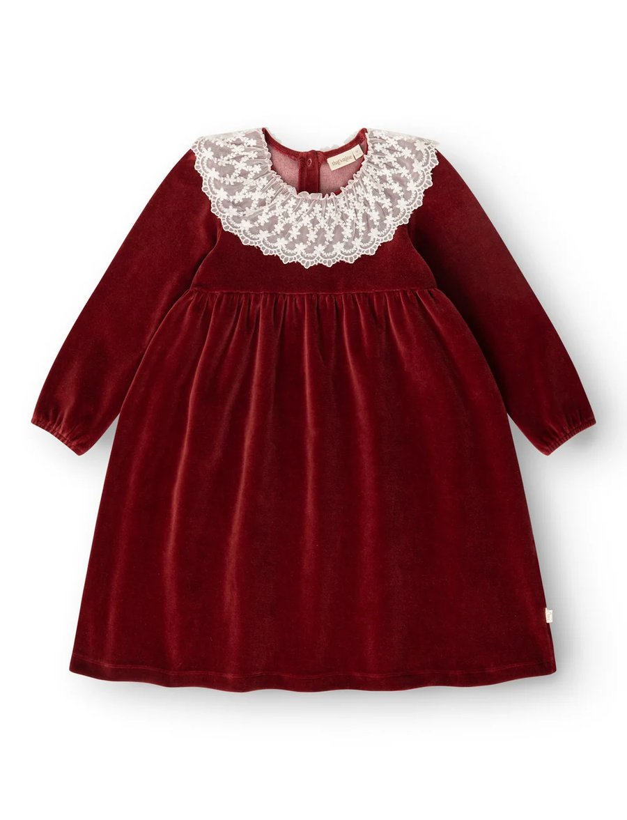Walentina dress – Rust wine