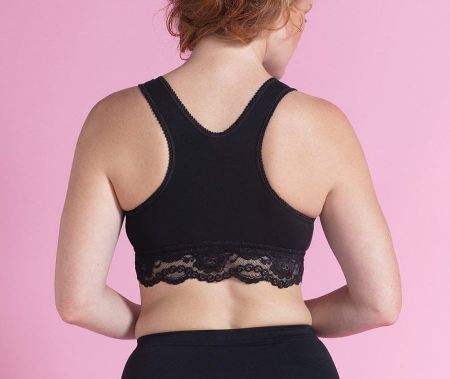 Carriwell Org Crossover Nurs Bra Black