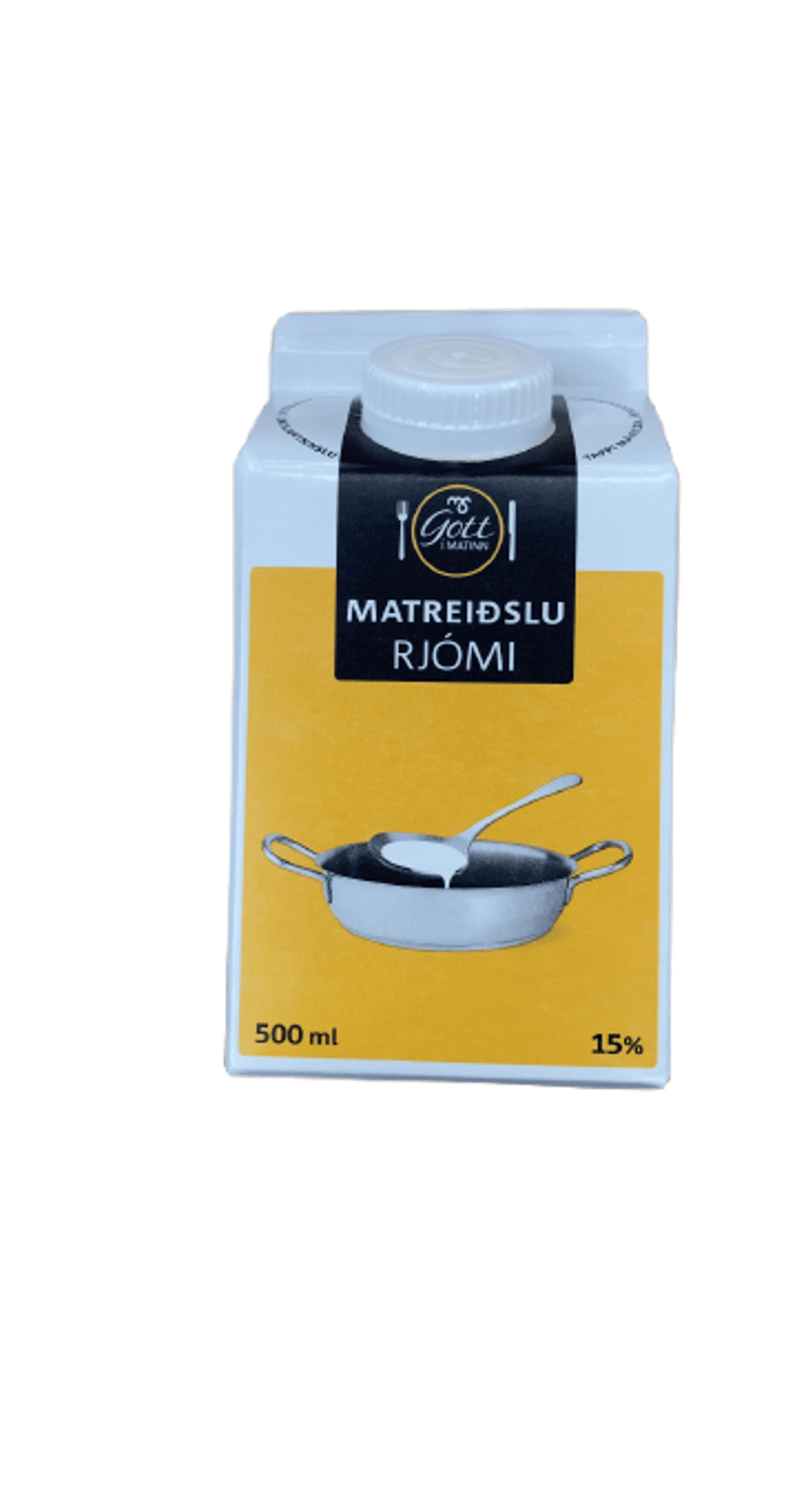 Gott í matinn Matreiðslurjómi 15% 500 ml