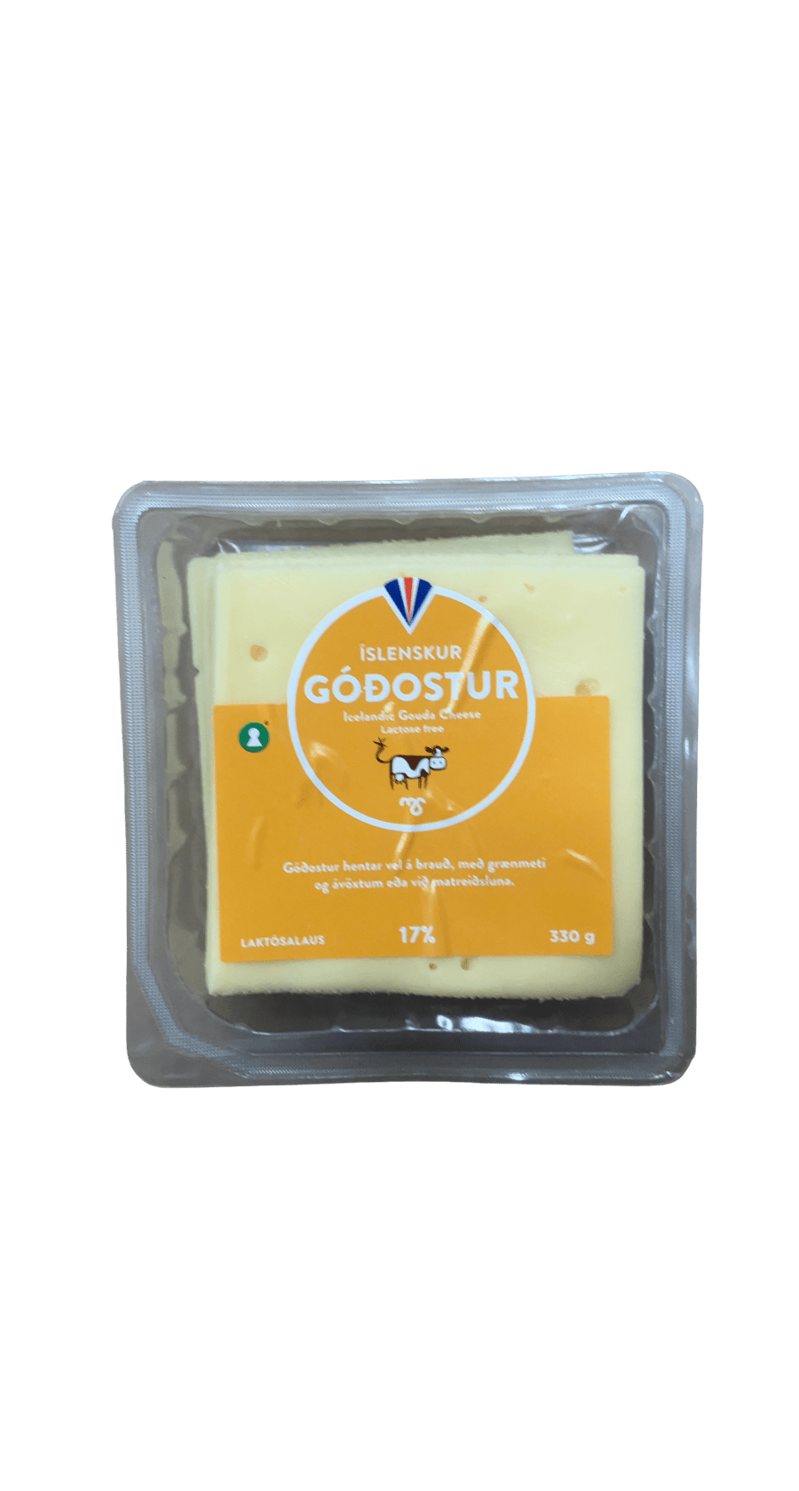 MS Íslenskur Góðostur 17% Laktósalaus 330 g