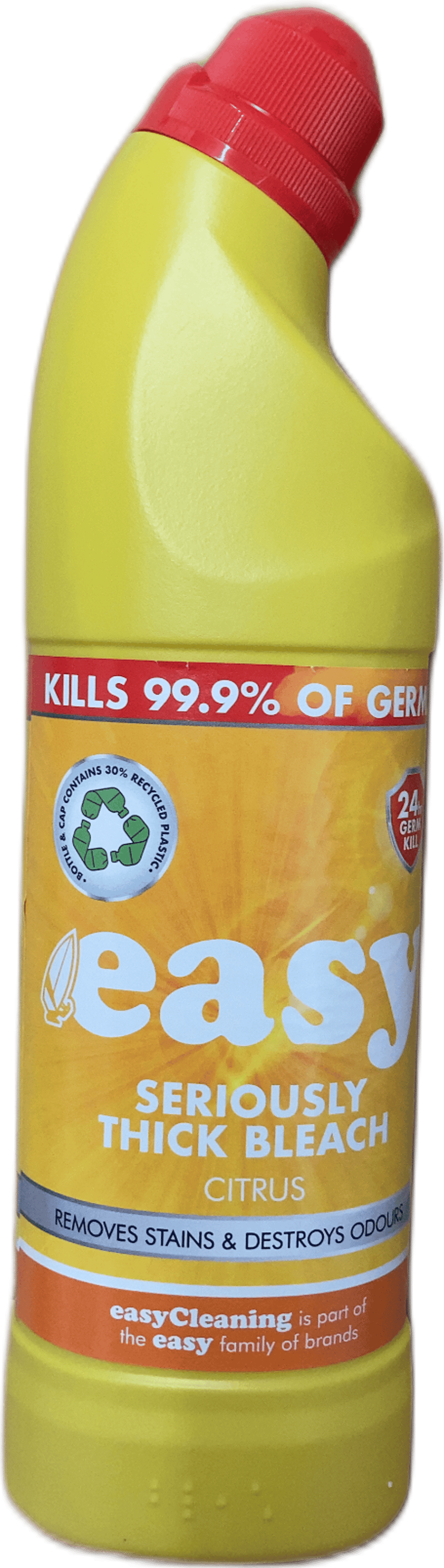 Easy mjög þykkur klórhreinsir sítrus 750 ml