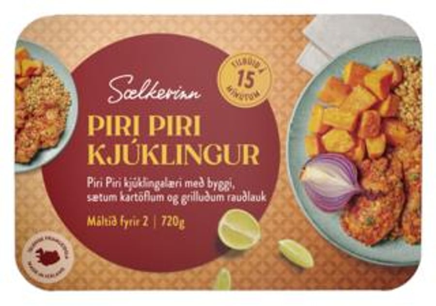 Sælkerinn piri piri kjúklingur 720 g