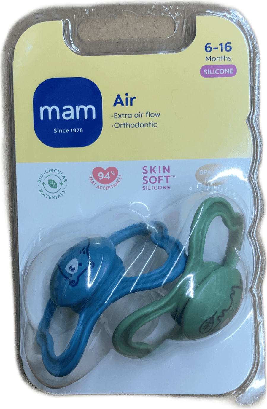MAM Air snuð 6-16 mán