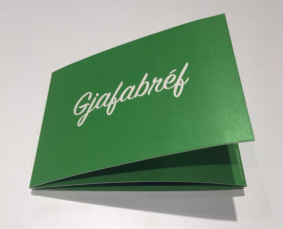 Gjafakort Progastro