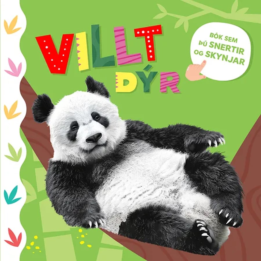 Villt dýr: Bók sem þú snertir og skynjar