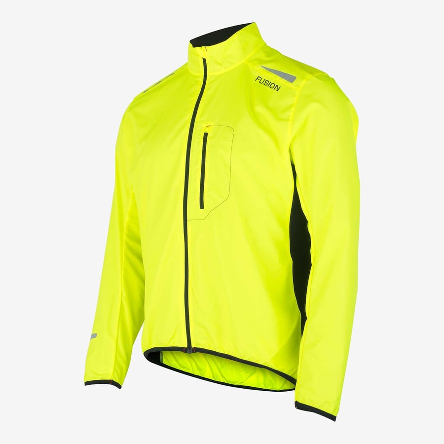 Fusion Mens S1 Run JKT Yellow