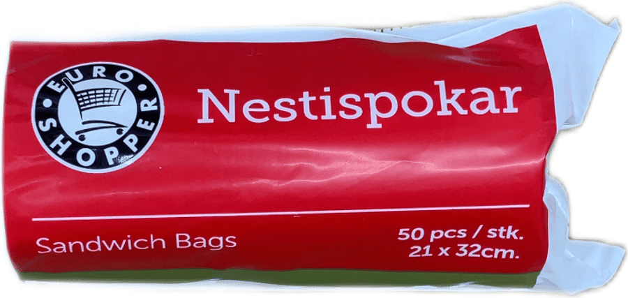 Euro Shopper Nestispokar 50 stk