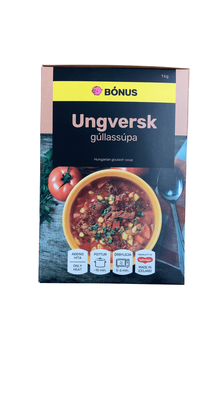 Bónus Ungversk gúllassúpa 1000 g