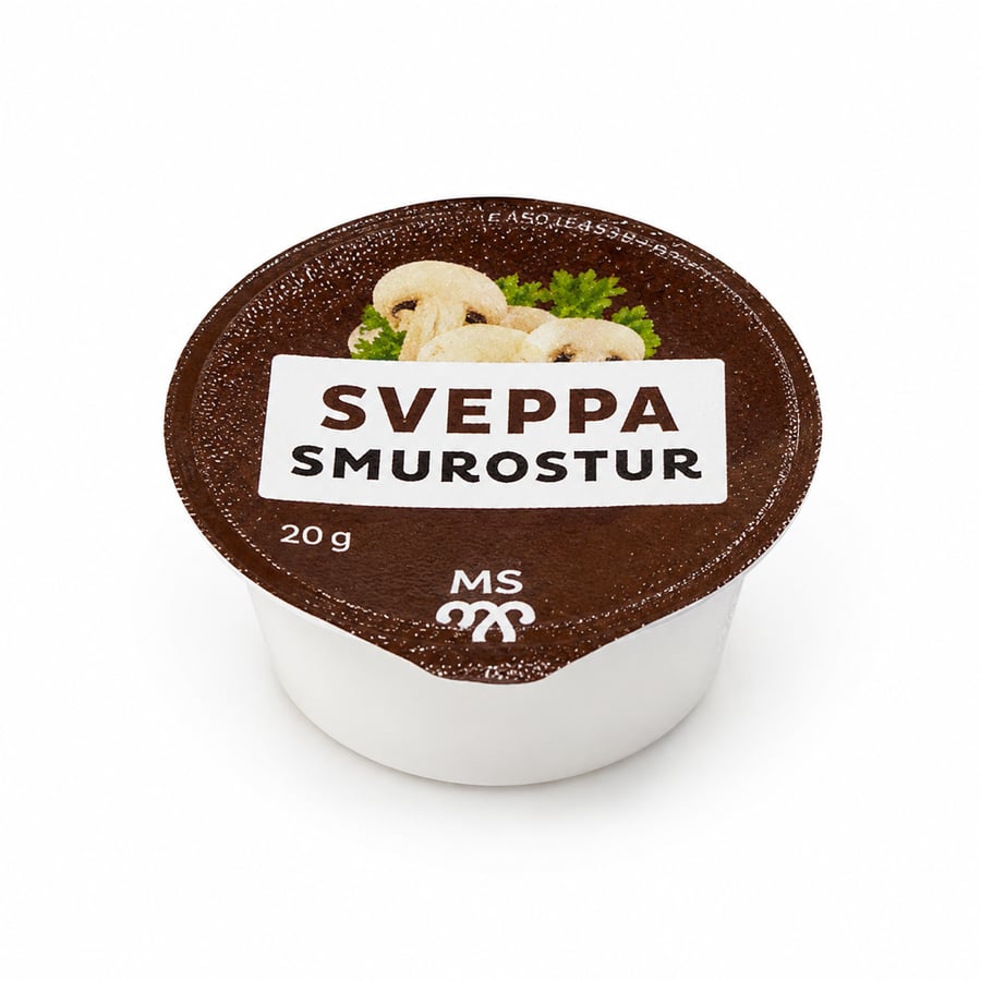 MS Smurostur með sveppum 20 g