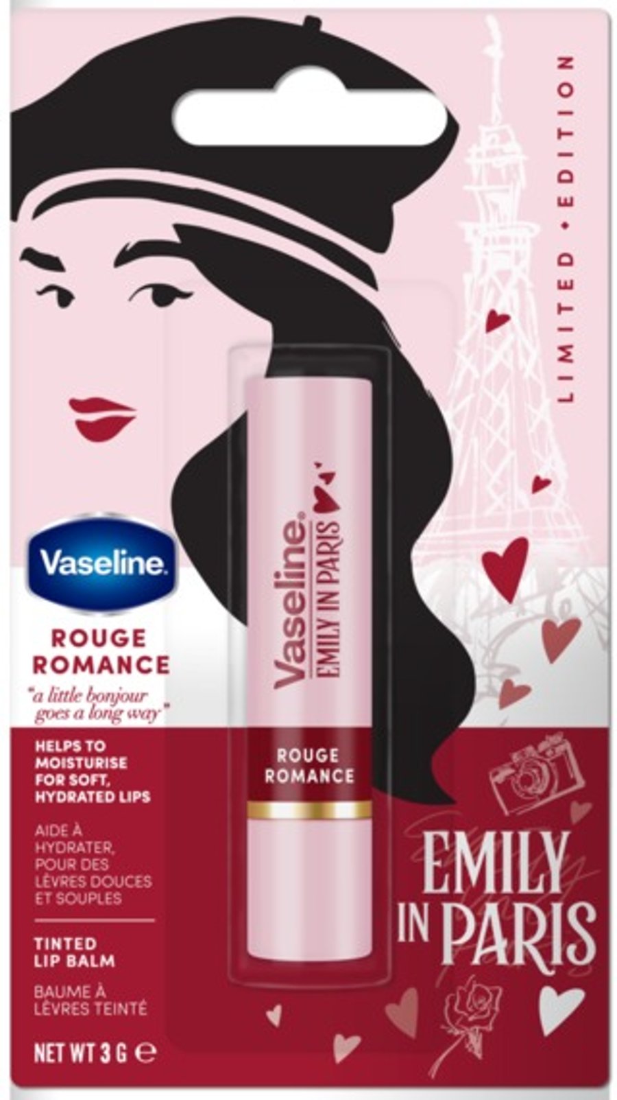 Vaseline Emily in Paris Rouge Romance