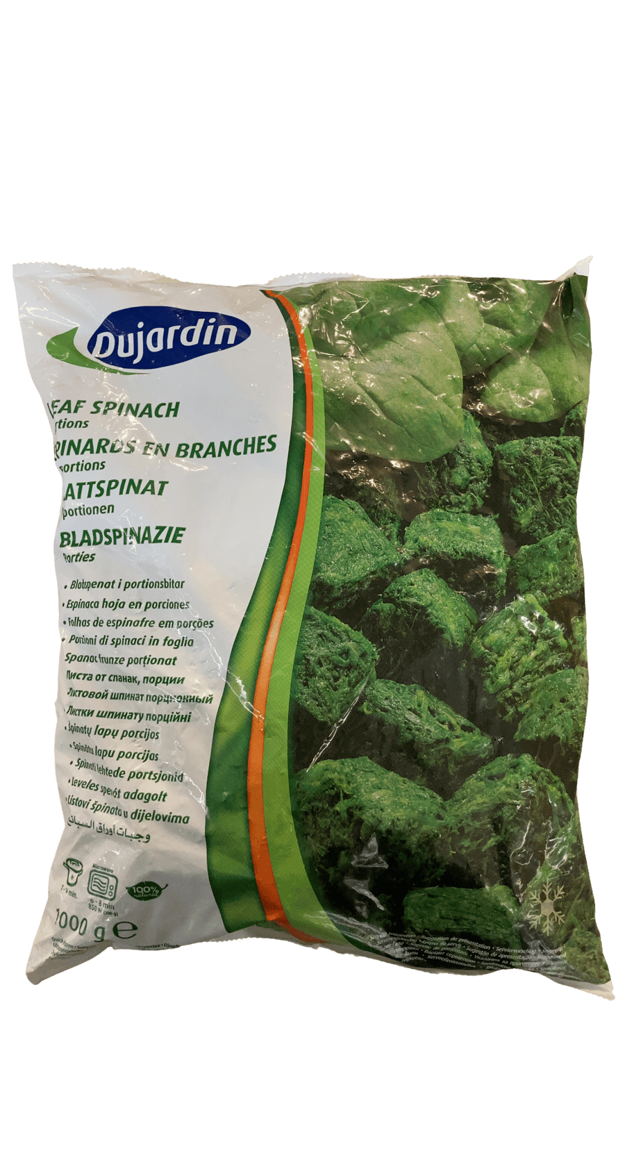 Dujardin blaðspínat í skömmtum 1000 g