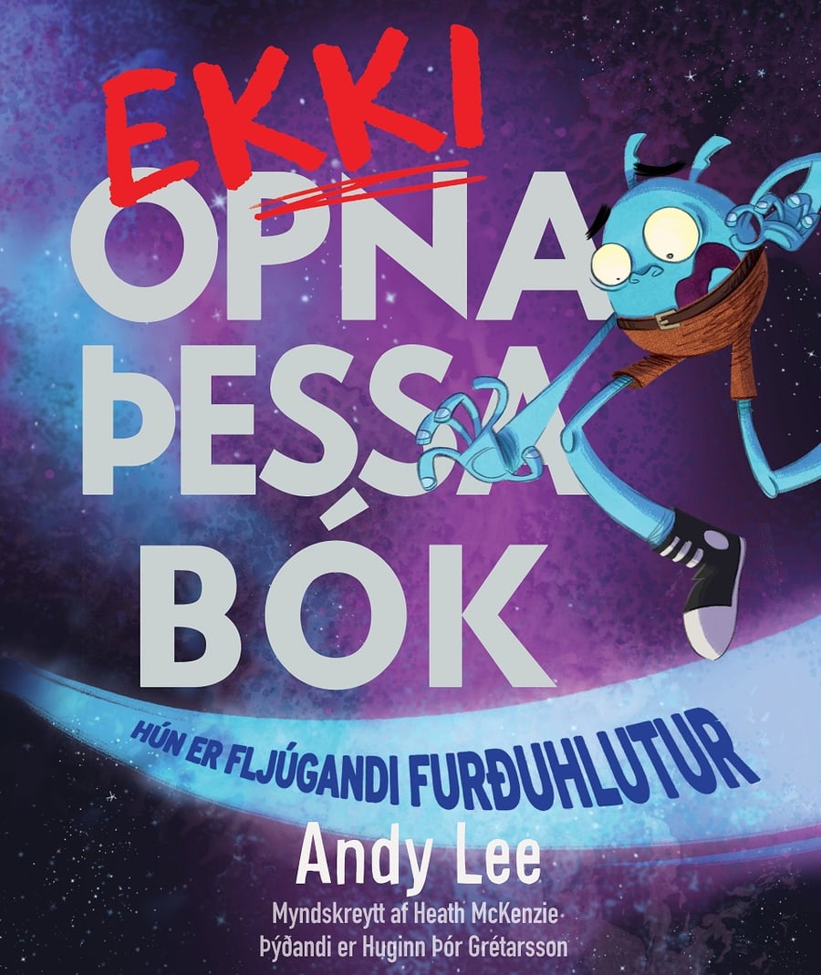 Ekki opna þessa bók - hún er fljúgandi furðuhlutur