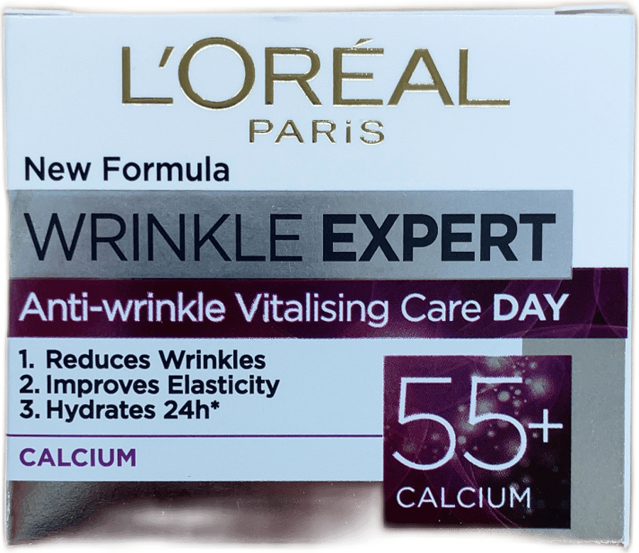 L'Oréal Paris Wrinkle Expert hrukkuminnkandi lífgefandi dagkrem 55+ 50 ml