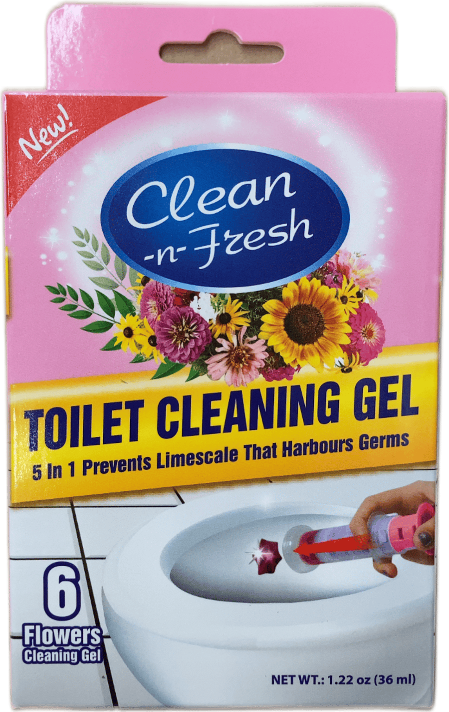 Clean-n-Fresh salernishreinsigel blóm 36 ml