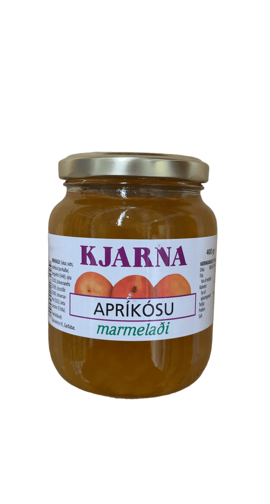 Kjarna Apríkósu marmelaði 400 g