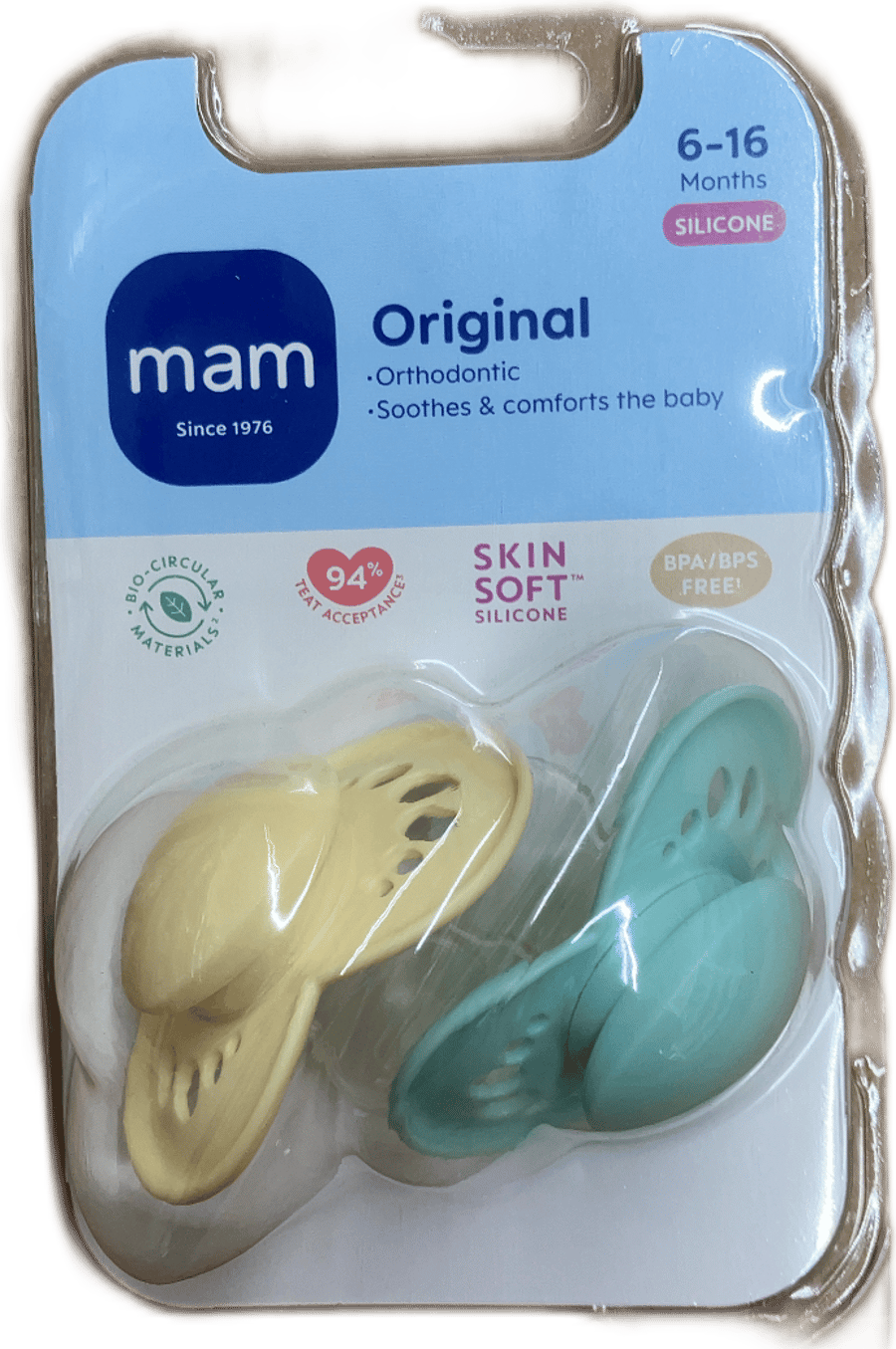 MAM Original sílikon 6-16 mánaða