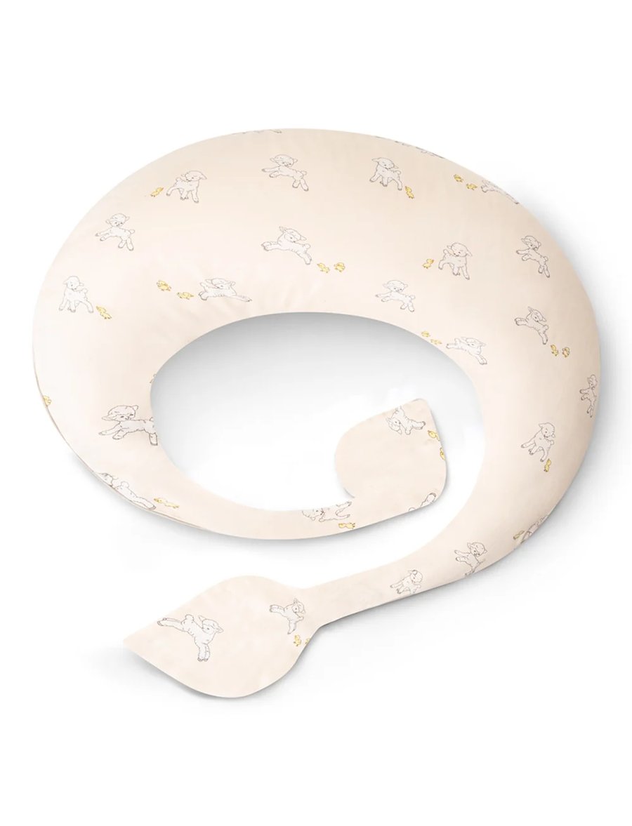 Moon nursing pillow sateen – Tiny friends