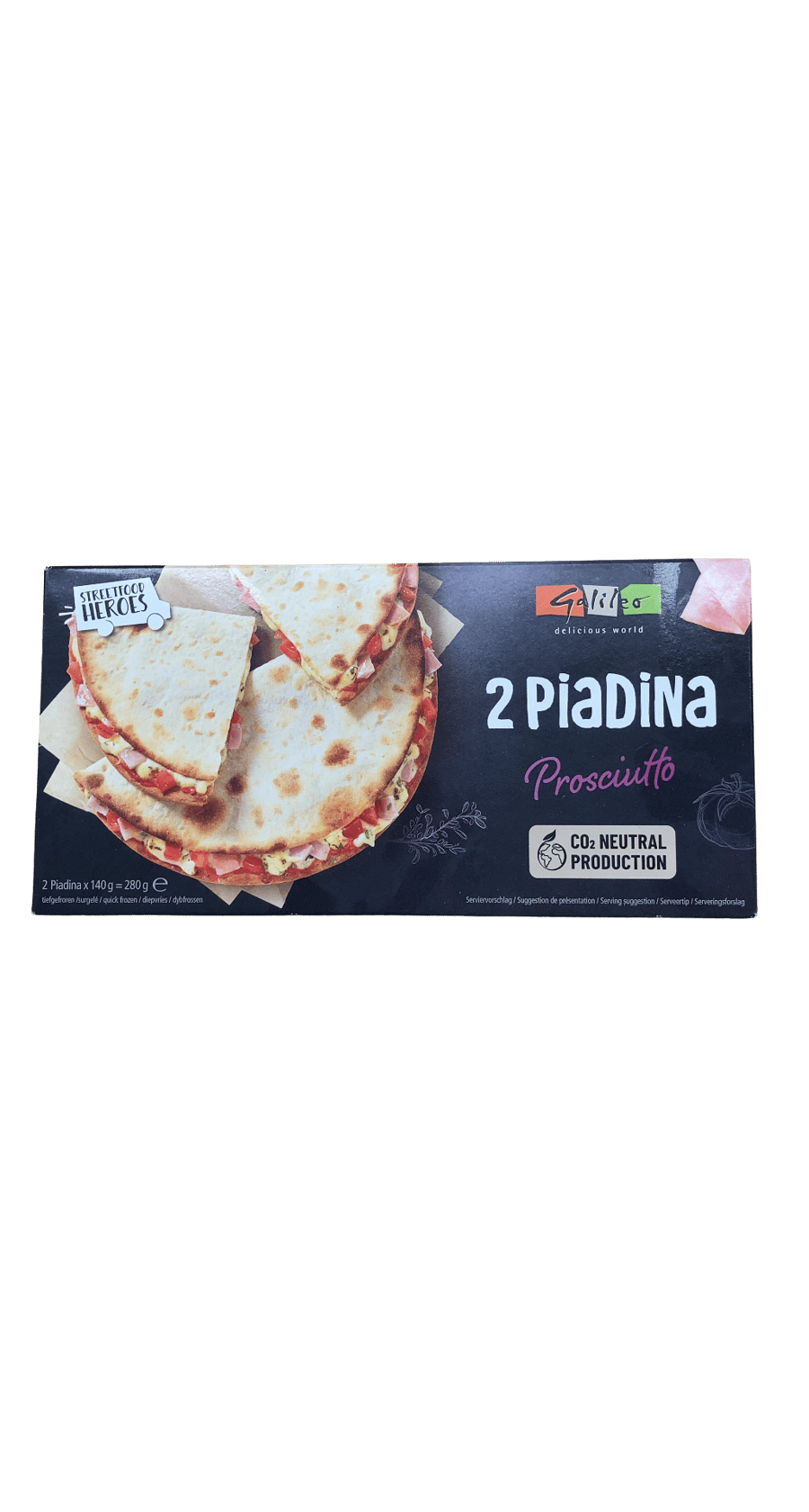 Galileo Piadina með skinku 280 g