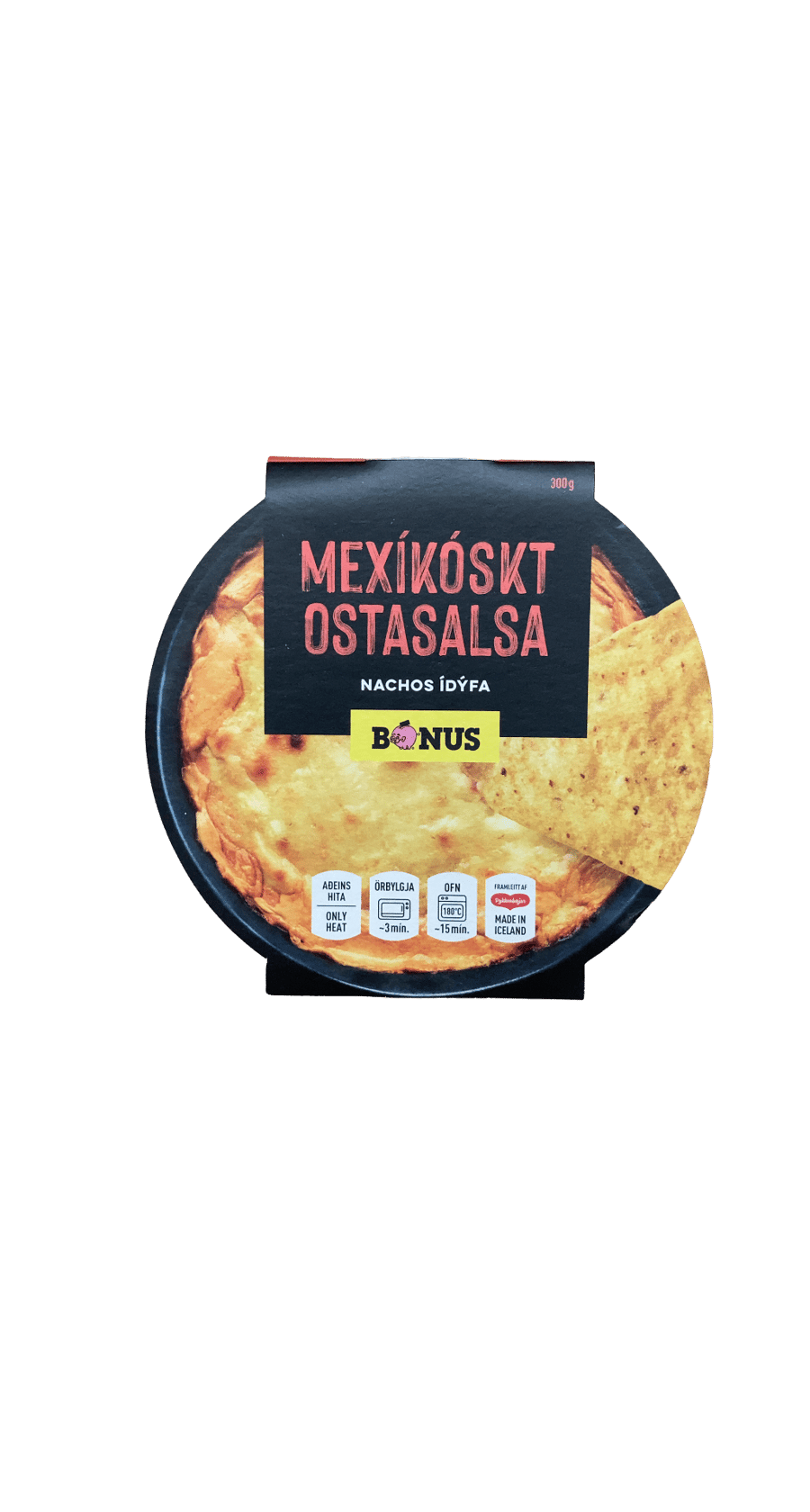 Bónus Mexíkóskt Ostasalsa Nachos Ídýfa 300 g