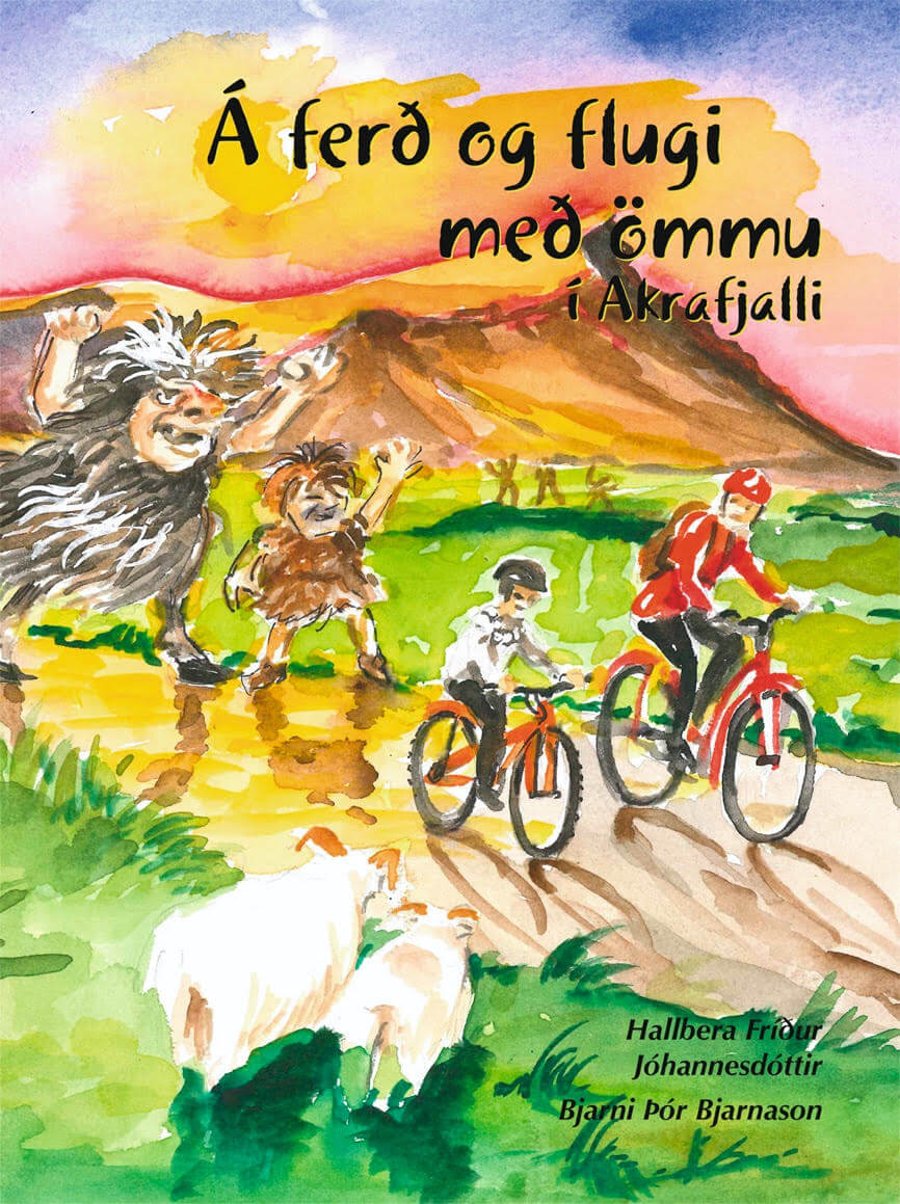 Á ferð og flugi með ömmu í Akrafjalli