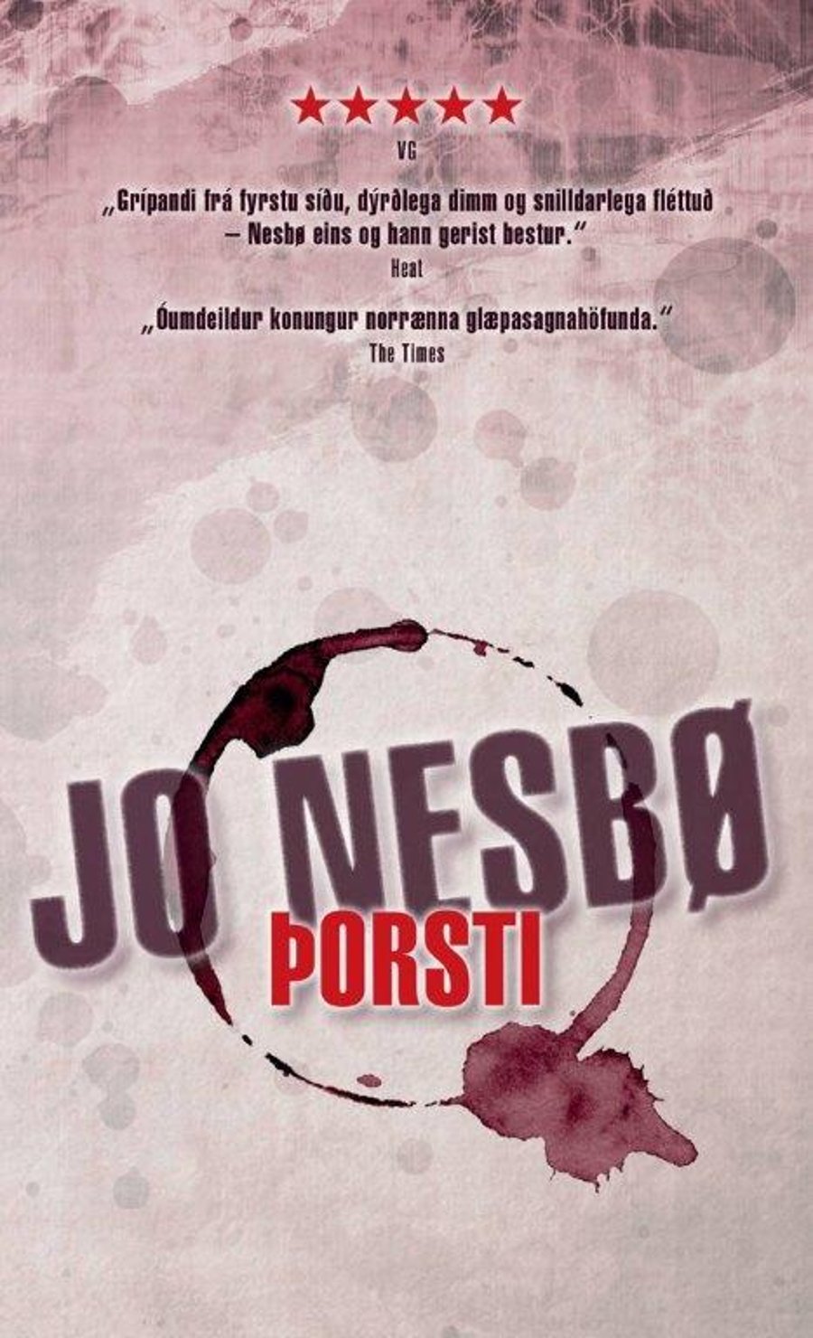 Þorsti: Harry Hole #11