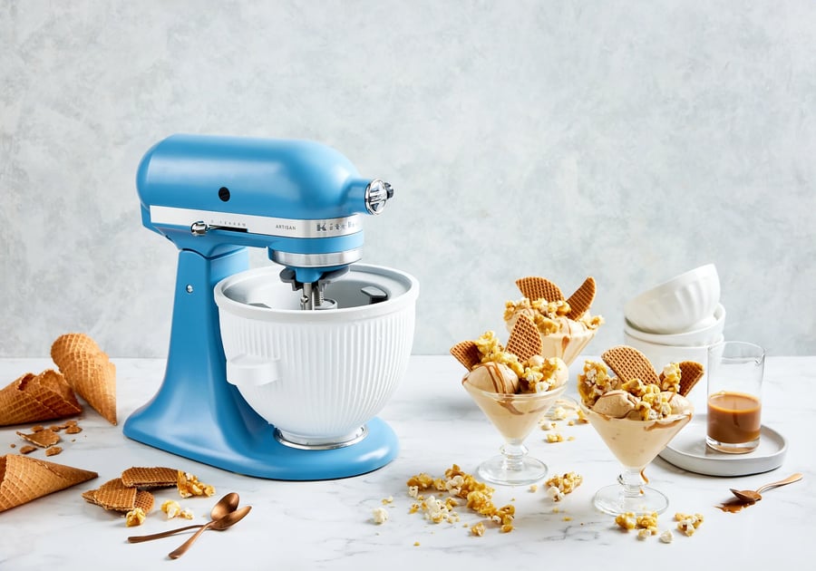 Ísgerðarskál fyrir Kitchen Aid hrærivélar