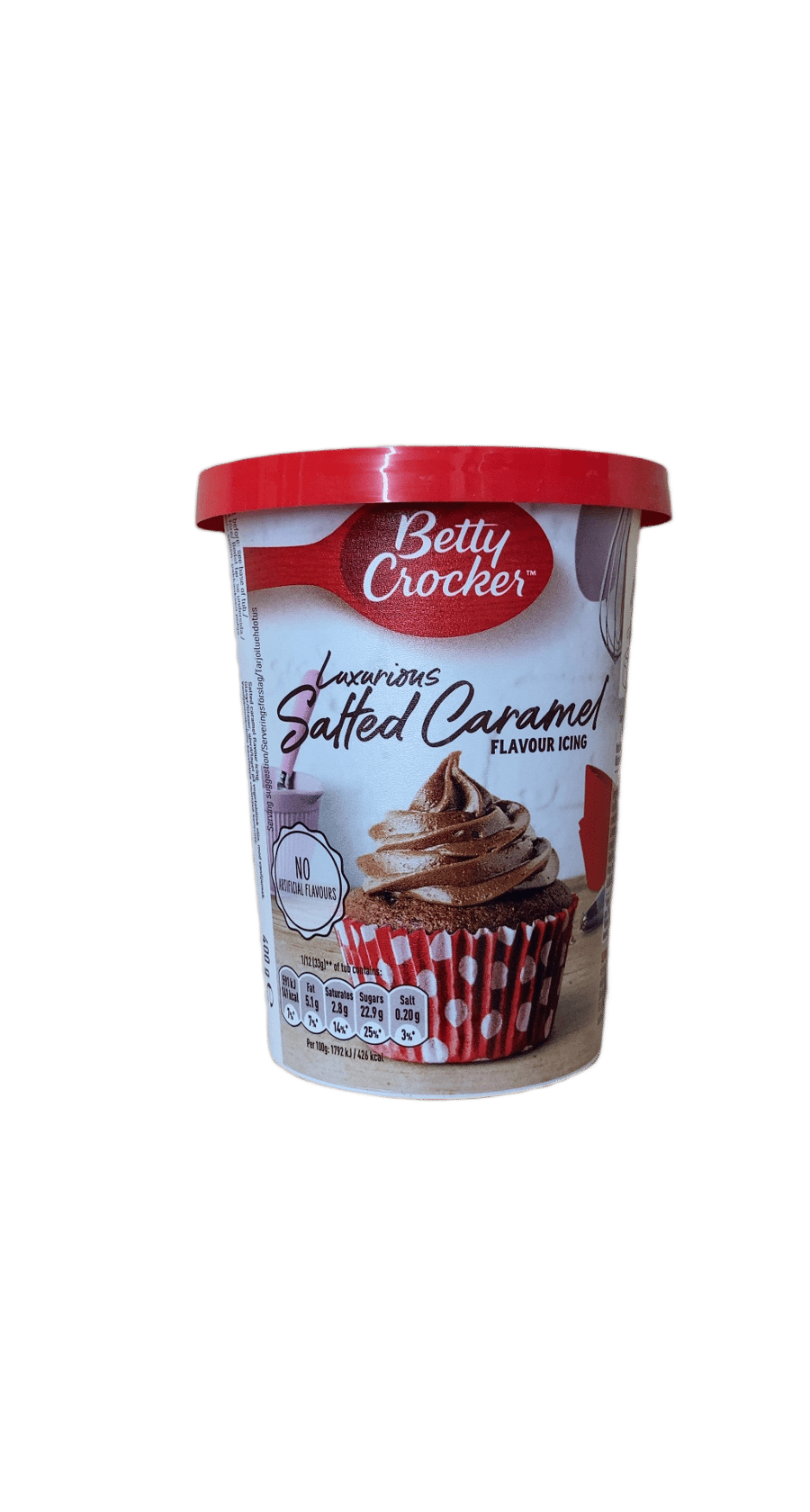 Betty Crocker lúxus saltkaramellubragðs glassúr 400 g