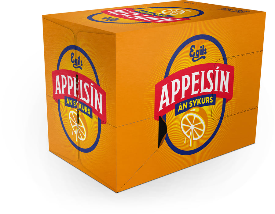Egils Appelsín Án Sykurs 12 x 330 ml