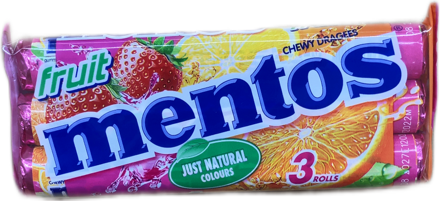 Mentos Fruit 114 g