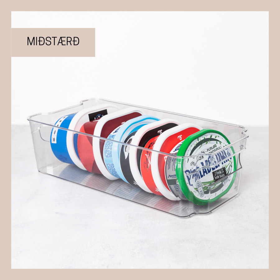 Ísskápabox – 4 stærðir - Lítil