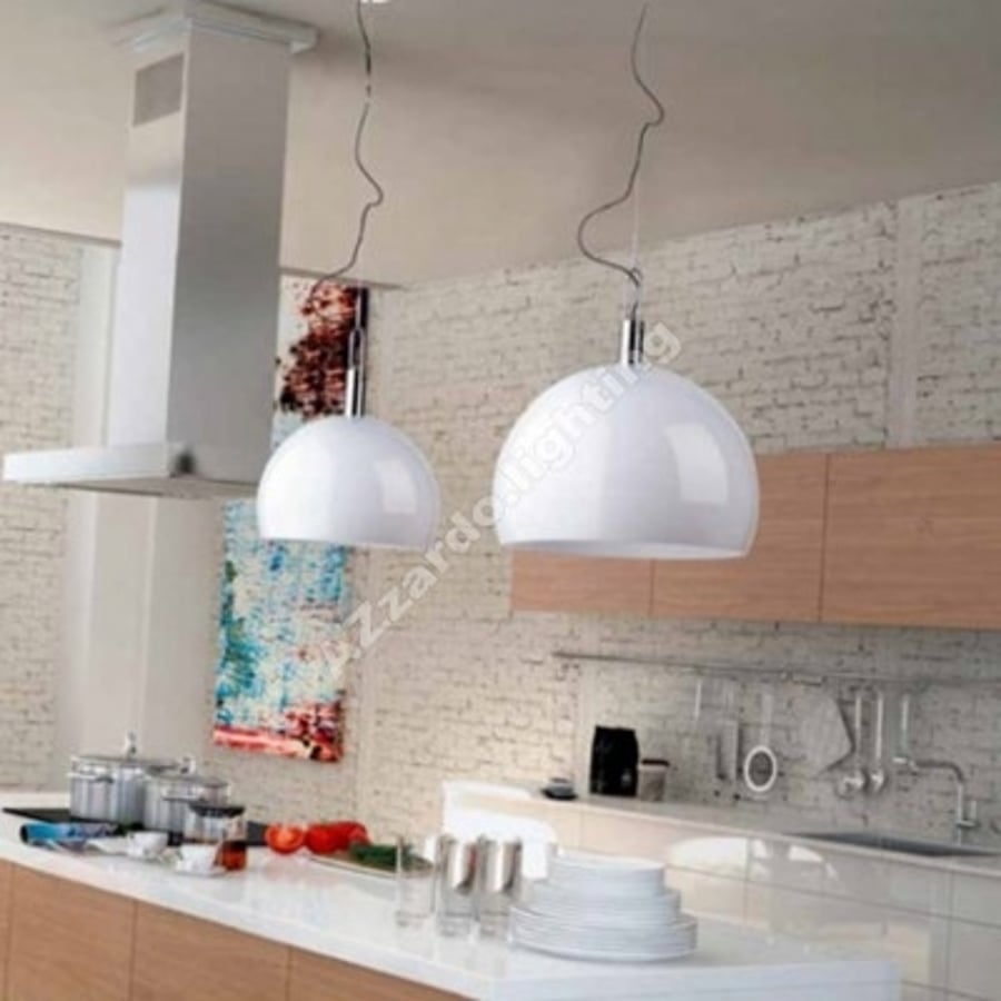 GIO PENDANT 40cm WHITE