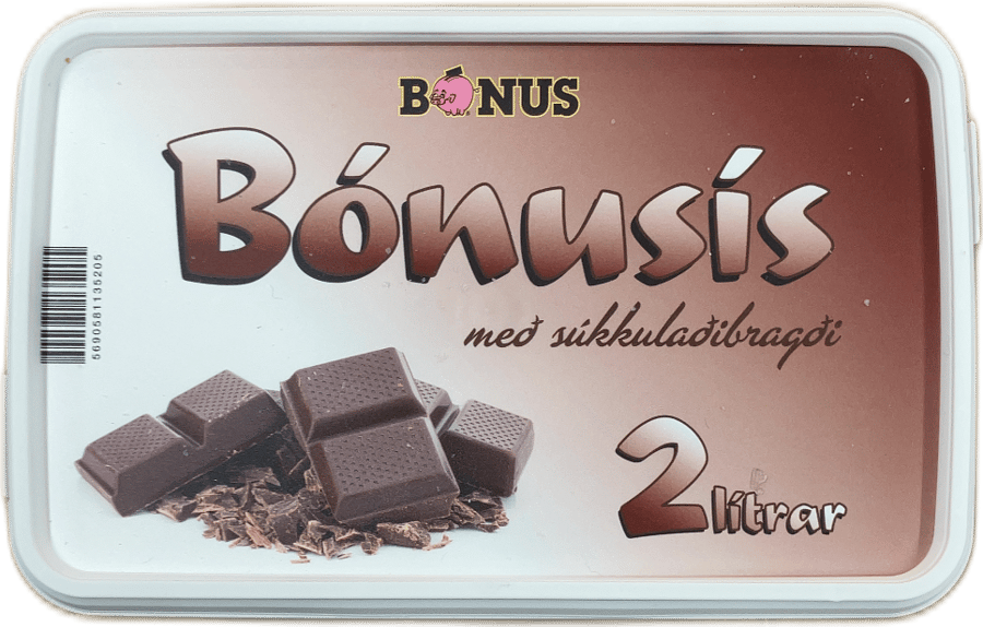 Bónus Ís með súkkulaðibragði 2000 ml