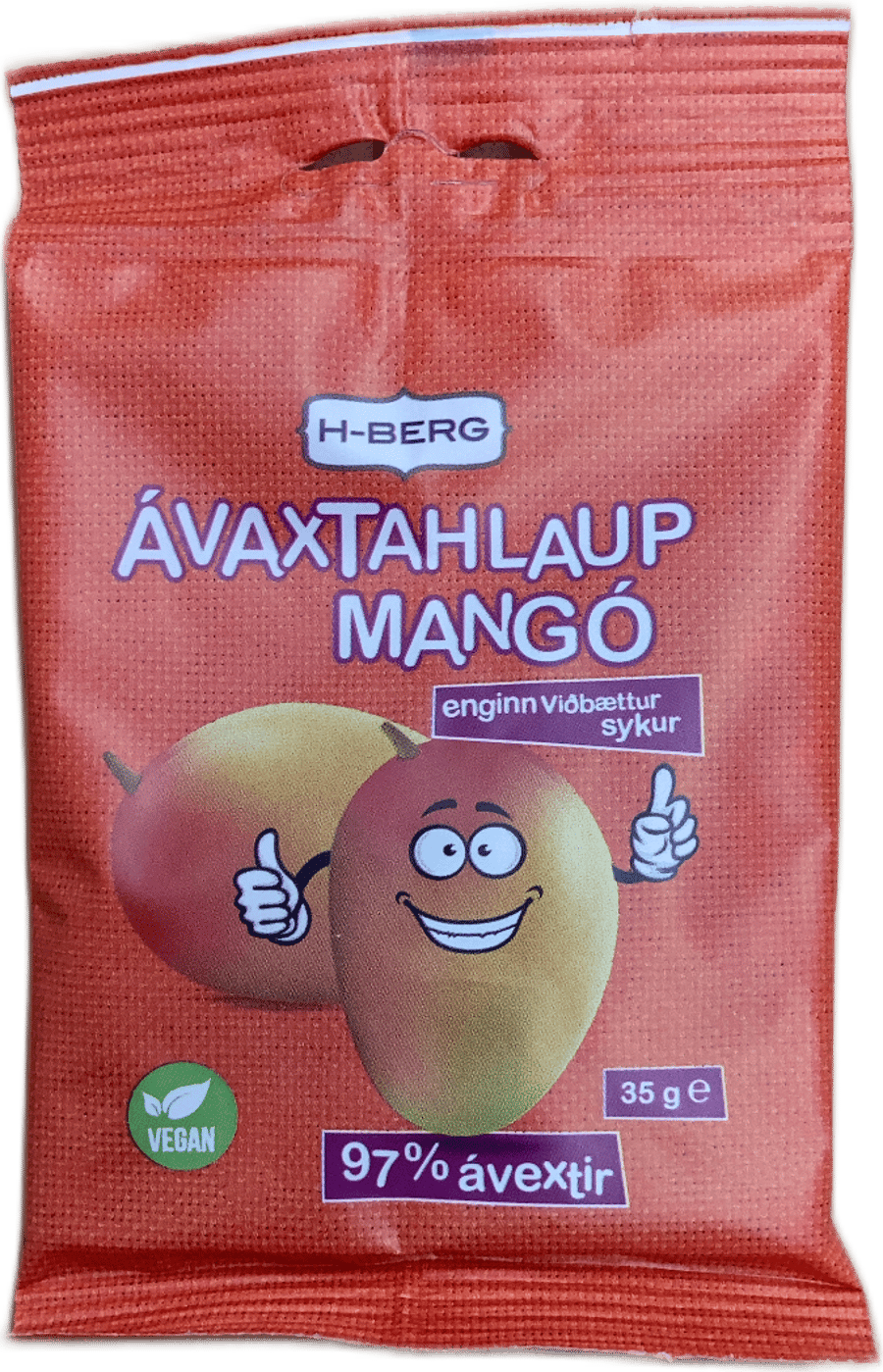 H-Berg Ávaxtahlaup Mangó 35 g