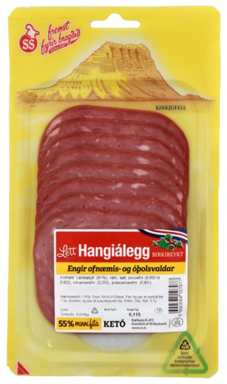 SS Hangiálegg létt 115 g