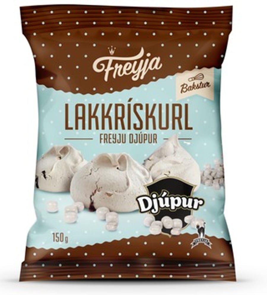 Freyja Djúpur lakkrískurl 150 g