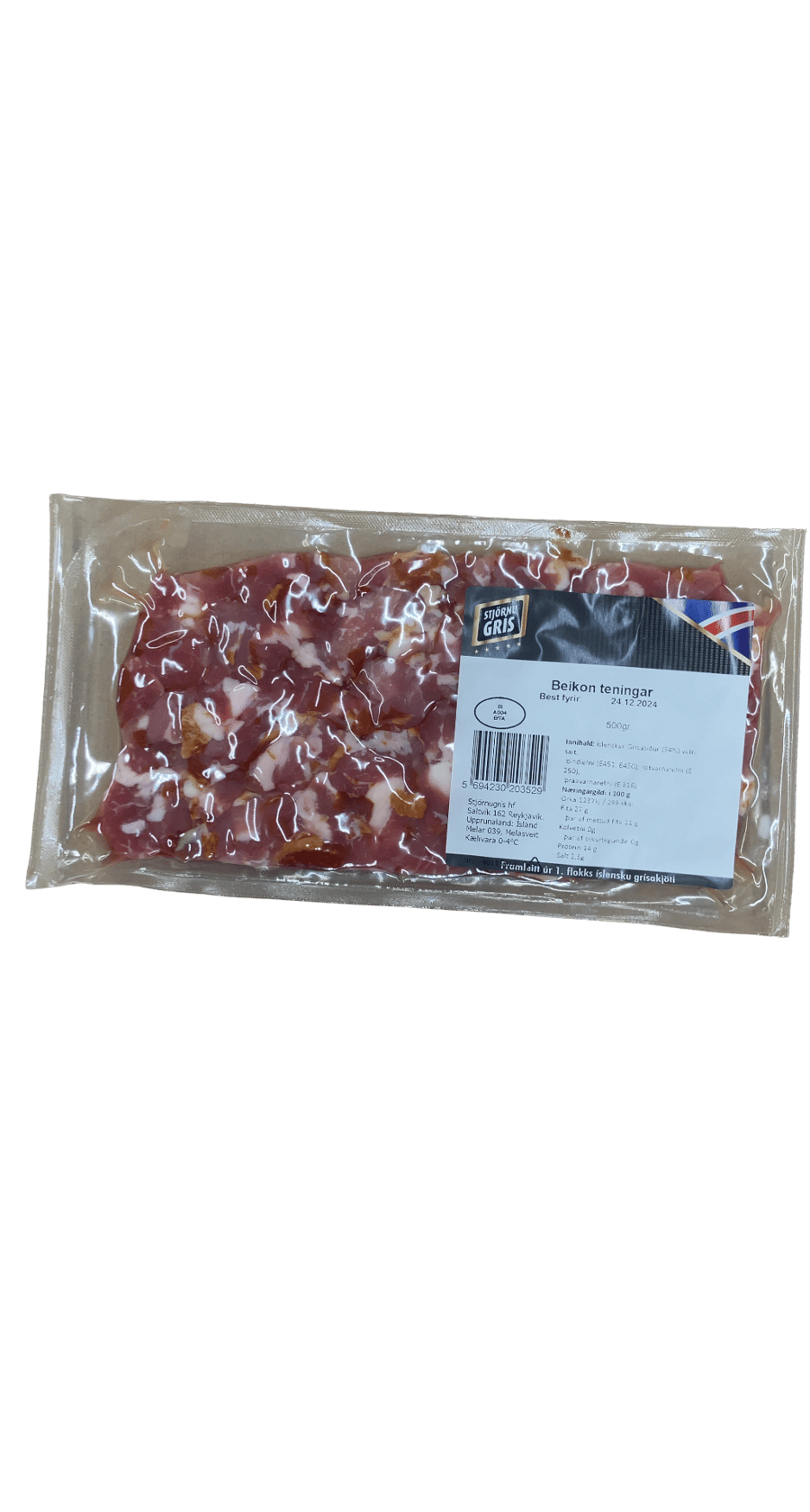 Stjörnugrís Beikon Teningar 500 g