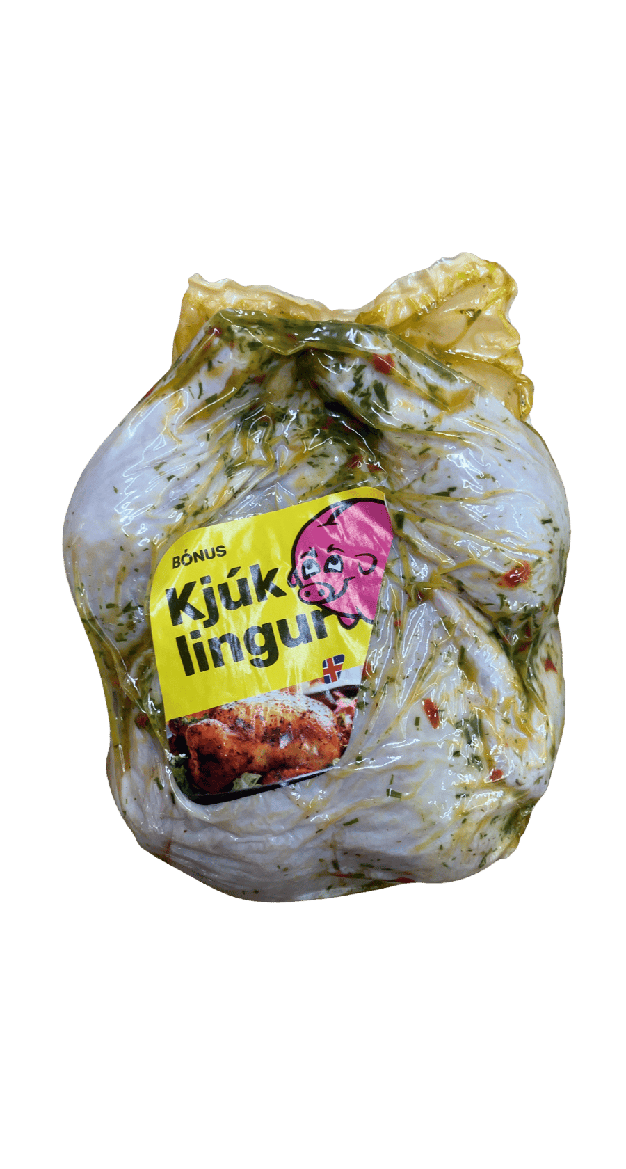 Bónus Íslenskur heill kryddaður kjúklingur 1710 g