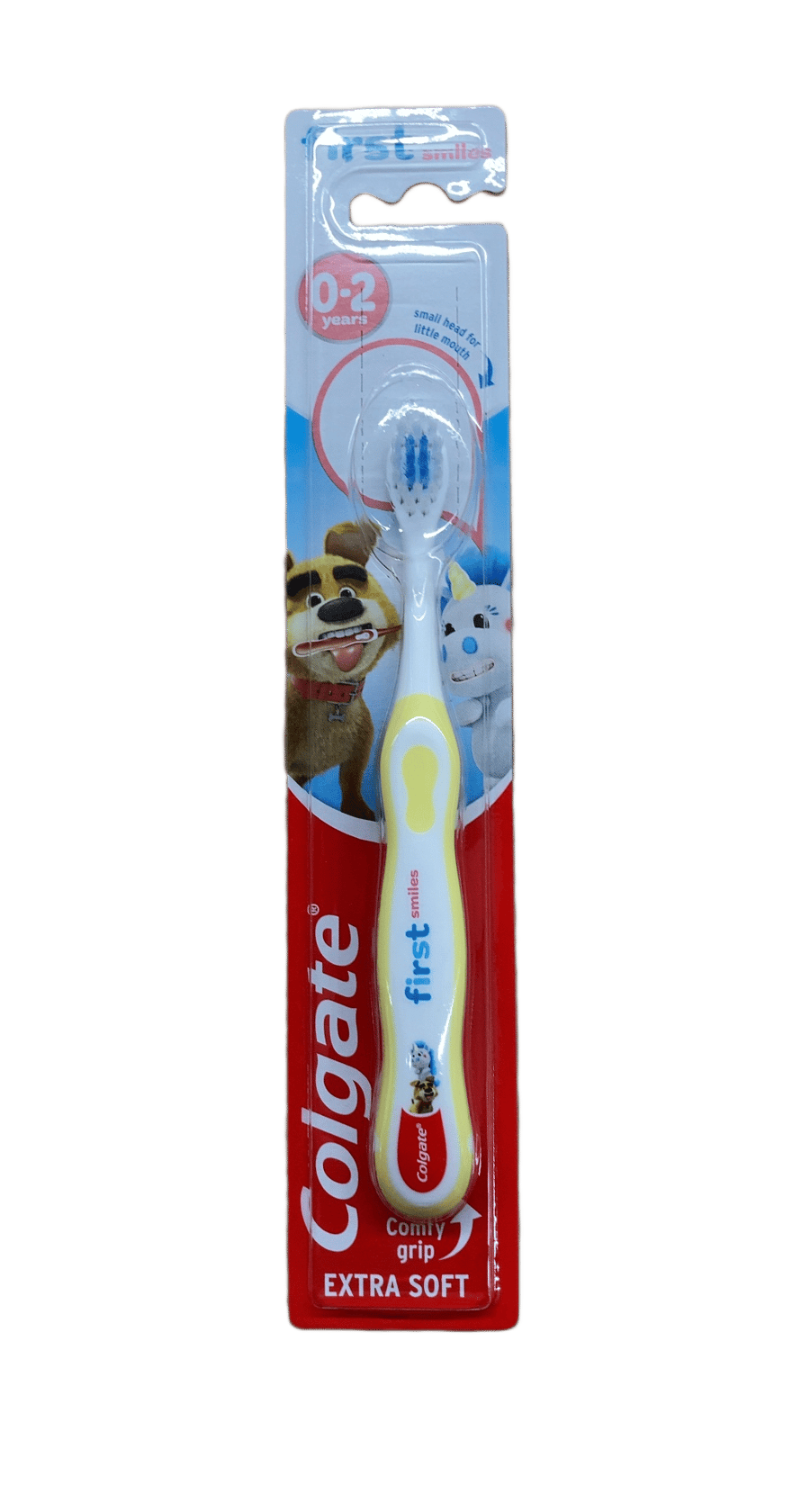 Colgate First Smiles extra mjúkur tannbursti 0–2 ára