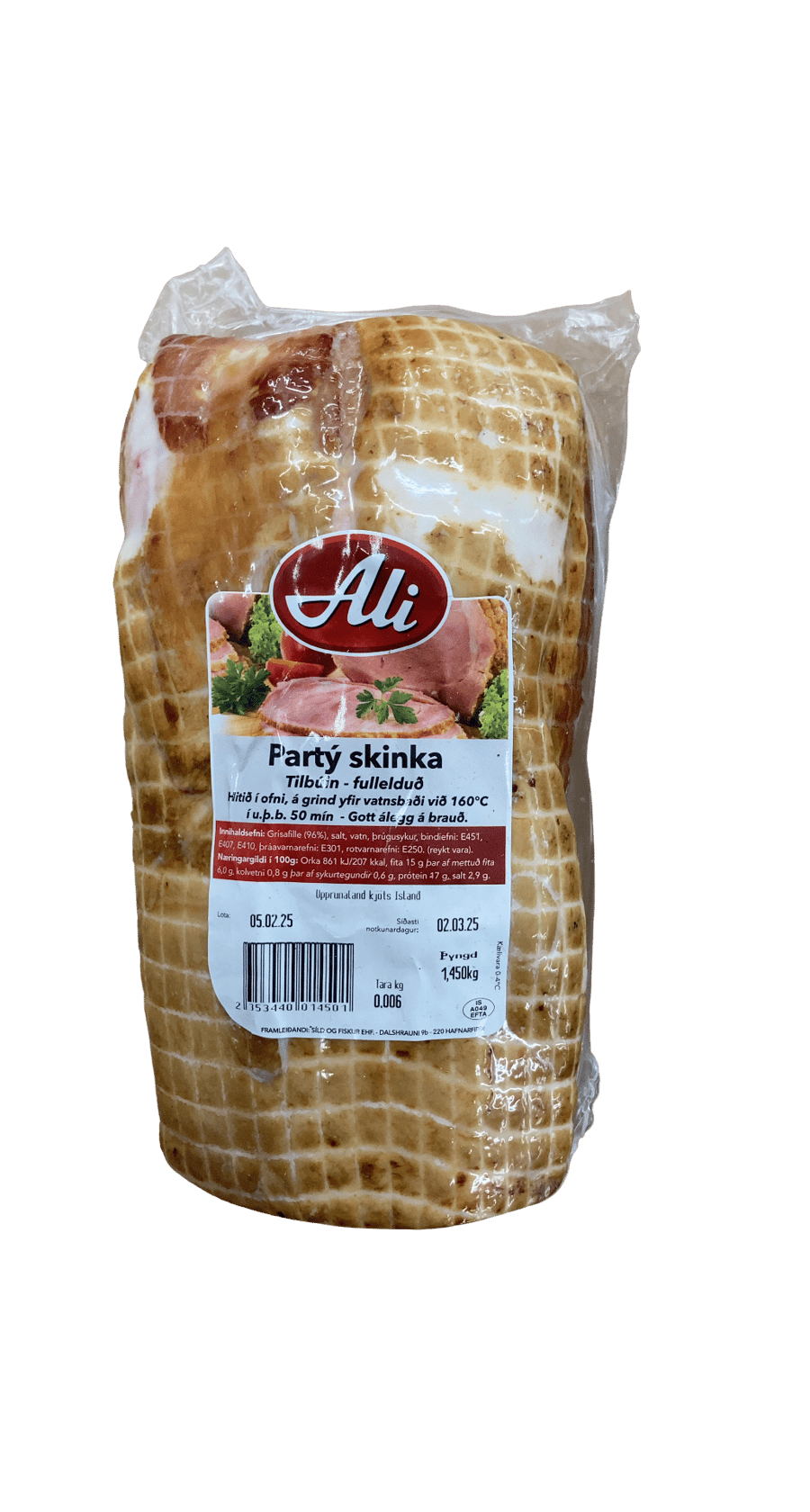 Ali Partý skinka 1450 g
