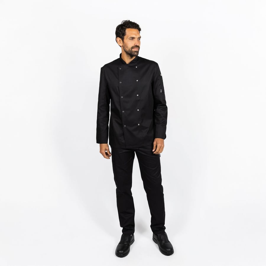 ADC síðerma kokkajakki með CoolMax - L