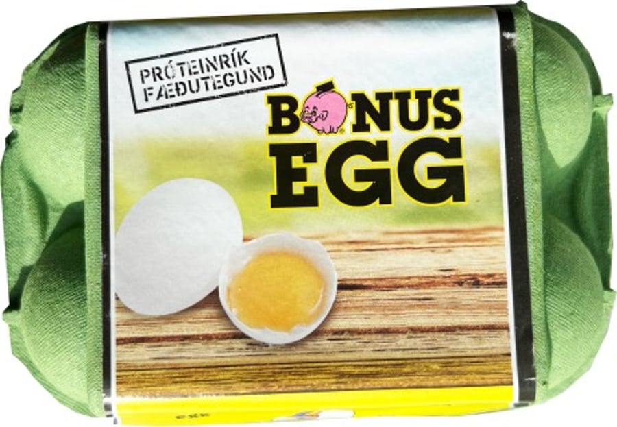 Bónus egg 6 stk. 455 g