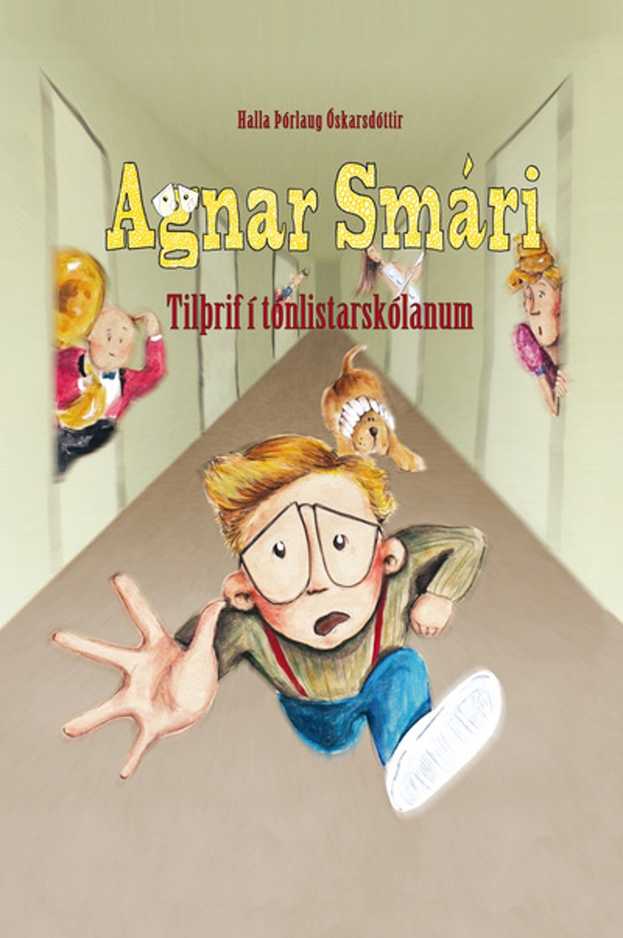 Agnar Smári - tilþrif í tónlistarskólanum