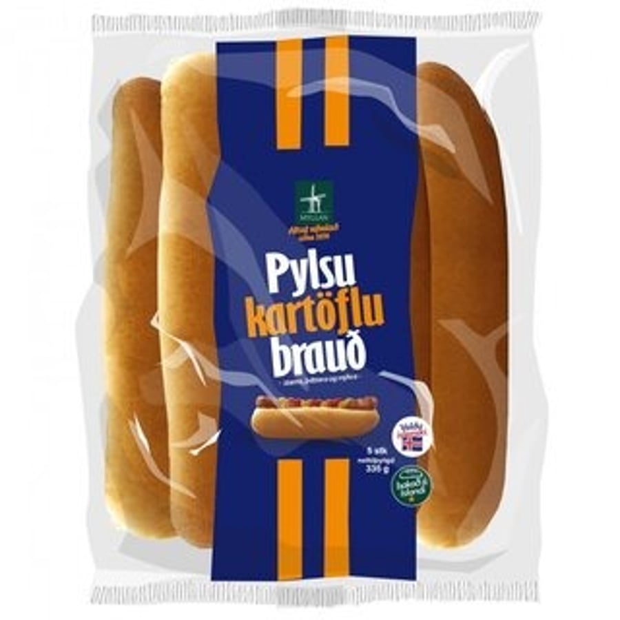 Myllan kartöflupylsubrauð 5 stk 335 g