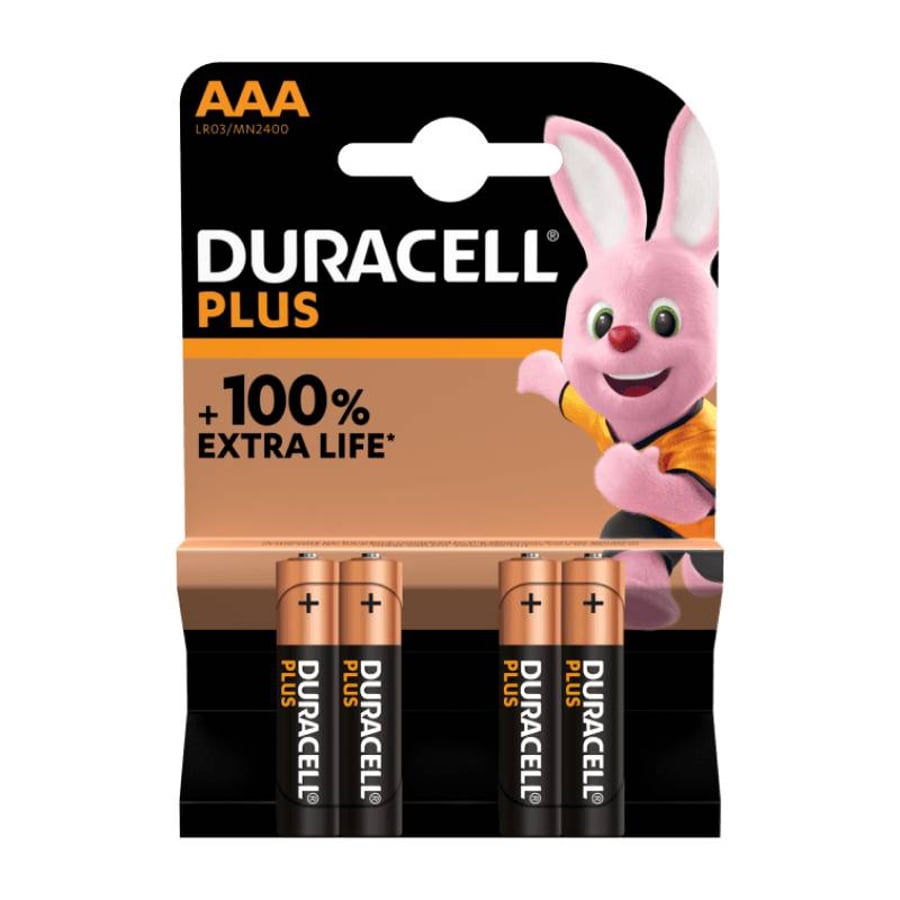 Duracell Rafhlöður - AAA 4stk