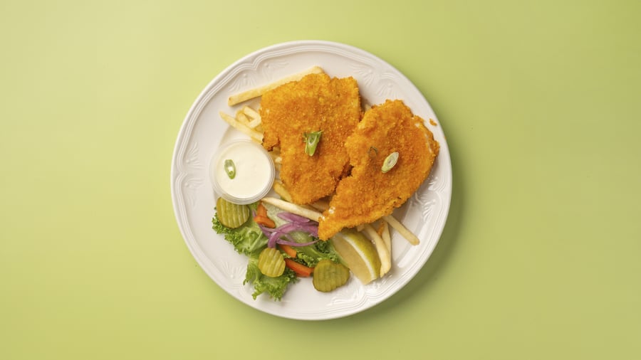 Pan-fry fish